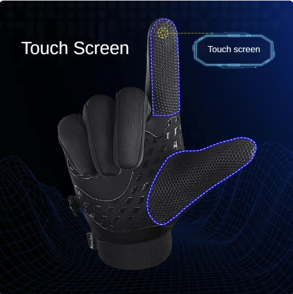 Windproof Water-Repellent Touchscreen Gloves